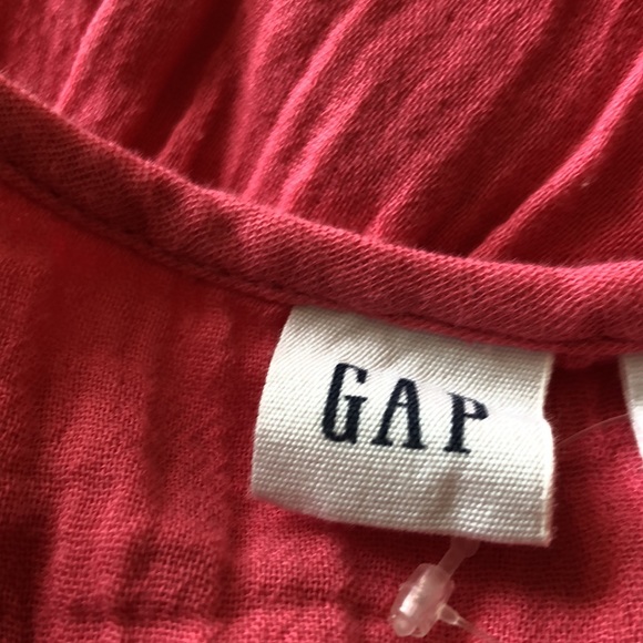 Gap Factory Gauze Flutter Sleeve MIDI Dress - Picture 10 of 11